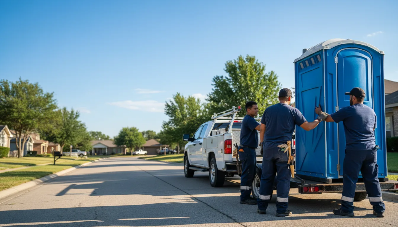 Portable Toilet Rental in Turpin, OK near me
